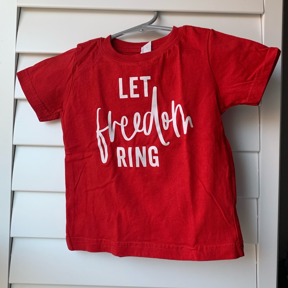 ❤️🤍💙 4th of July toddler shirt ❤️🤍💙